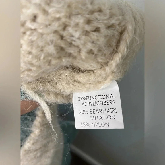 Lost In Lunar Kennedy Striped Fuzzy Knit Sweater - Picture 7 of 8